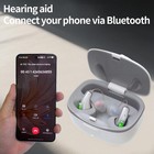 Bluetooth App Rechargeable Hearing Aids For Seniors With Noise Cancellation Otc