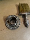 Vintage Tiffany   Co  Sterling Silver Repousse Candle Holder   Brush 182 8 Gram