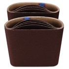 10 Pack 60 Grit 8  X 19  Ez8 Expandable Drum Floor Sander Sanding Belts A o 