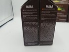 Lot Of 4 Mina Ibrow Dark Brown Natural Spot Coloring Brow Powder 3 Sachets New
