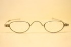 Antique Eyeglass Frames 19th Century Sliding Temples Oval Reading Vintage 1850s