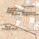 Tehran   1912                Persia Iran Original   Authentic  Vintage Map City Plan