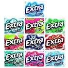 Extra Lasting Flavor Sampler  Sugar-free Assorted Gum 6 Pack For Sweet Moments