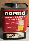 Lot Of 6 Different Empty Gun Powder Tins Boxes Containers Hercules Norma Hodgdon