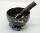 Tibetan Handmade Om Carved Singing Bowl-chakra Healing Yoga-chakra Healing Bowl