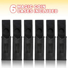 Coin Trick Magic Slider Cases  Set Of 6  Magic Toys And Party Favors For Kids  M
