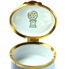 Ltd Ed Crummles Enamel Box Cannizaro House Wimbledon Village   The Champ  Series