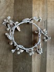 Sea Shell  Pearl   Twig Beach Decor-     Mermaid Crown     Wreath   Candle Ring