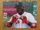 David Ortiz Hof Induction July 24 2022 Canceled World Series Rings Photo Red Sox