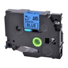 10pk Tz-541 Label Tape Black On Blue Tz Tze-541 For Brother P-touch Pt-d400 0 7 