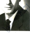 Vintage Laurence Harvey Signed Photo