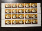 Papua New Guinea 5 Blocks Of 20 Stamps Total 100 Stamps Shells Free Shipping