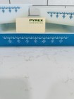 Vintage 1950   s Pyrex Snowflake Blue Bake Set- 3 Pieces