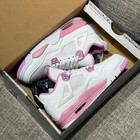 Jordan 4 Retro White Pink Oreo  Size Us  womens 