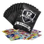 12 Pack 1lb Smell Proof Foil Mylar Bags 12    X 15    Mix Designs Pound Zip Bags