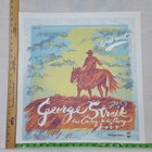 George Strait 2013 Cowboy Rides Away Tour Poster Limited Rare Lr Arkansas Arena