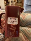 Old Crow Sour Mash  1999 Le  Wade Pitcher Brown  1 500