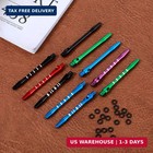Psyqtsuary Pointed Tip Shafts For Steel Tip  30 Pcs 2ba Thread Aluminum Pointed