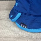Patagonia Hat Baby Boy 6 Months Blue Little Sol Sun Bucket Cap Buckle Summer
