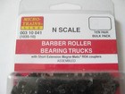 Micro-trains Stock  00310041  1035-10  Roller Bearing Trucks Short Couplers
