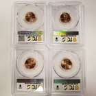 2009 Lincoln Cent Bicentennial Set Of 4 - Pcgs Ms 66 Rd - Sku-x6734