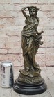 Bronze Aphrodite Greek Goddess Venus Sculpture Hand Made Classic Home Office Art