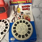 Vintage 3d View-master Red Viewer With 31 Assorted Reels Lot   Storage Case
