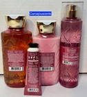 Bath   Body Works Champagne Toast Body Wash Lotion Fragrance Mist Gift Set