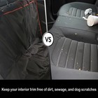 Pet Dog Seat Cover For Car Suv Truck Back Seat Hammock Waterprooof Scratchproof 