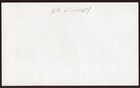 Ed Finney Signed Index Card 3x5 Negro League Autographed Very Scarce Auto