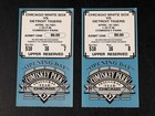 2 Chicago White Sox Comiskey Park Inaugural Game 4 18 1991 Ticket Stubs W stands