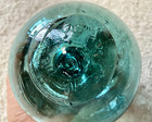 Rare Japanese Antique Glass Float     4             Kanji Marks     4 72      Hand-blown