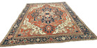 Large Antique 11 X 15 Rare Serapi Oriental Carpet Designer Dream Circa Lt 1800 s