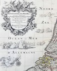1692 Alexis Jaillot Large Antique Map Of The Netherlands  Holland  Low Countries