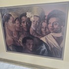Vintage Tim Ashkar The Beauty Of Color Framed Print African American Art 1992