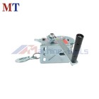 High Quality Hand Winch 800lbs W  26ft Wire Rope And Hook For Trailer   Boat