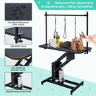 Heavy Duty Electric Lift Pet Dog Grooming Arm Table For Large Dogs Height Adjust