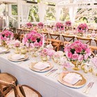 Artificial Peony Silk Flowers Bouquet 4 Bundles For Home Wedding Party Decor