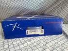 Riedell Luna White Figure Skates  Size 5  Leather With Emerald Padding