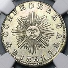 1851 Ngc Au Argentina 4 Reales Cordoba Large Sunface Mint Error Coin  26010803c 