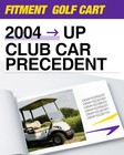 Club Car Precedent Front Bushing Kit With Screws For 2004-up Club Car Precedent