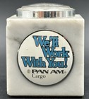 Pan Am Airlines Clipper Cargo We ll Work With You Paperweight British Rototherm