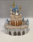Disney Parks Magic Kingdom Cinderella Castle Ceramic Canister Cookie Jar New