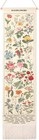 Vintage Floral Vertical Tapestry Wall Hanging Decor Long Flower Narrow Botani   