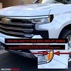 For 2022-2025 Chevy Silverado Headlight Smoke Side Marker Decals Tint Vinyl 1500