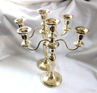 Revere Original Vintage Signed Weighted Sterling Silver Candlesticks Candelabras