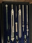 Vintage Dietzgen National Drawing Drafting Instruments Complete Set  Made In Usa