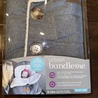 Jj Cole Bundle Me Original Baby Sherpa Lined Stroller   Car Seat Cover 0-12m New