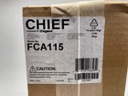 Chief Fca115 Fusion Wall Plate For Xsm1u And Xtm1u Mounts