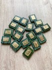 Slavic Runes 18 Pieces From Serpentine With Brass Handmade Set Divination Pagan